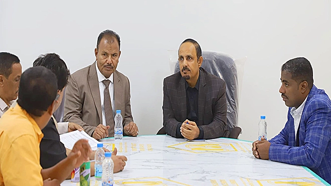 محافظ حضرموت يتفقد مشروع مستشفى القلب التخصصي بسيئون